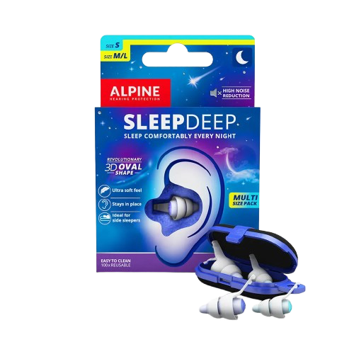 Ωτοασπίδες SleepDeep Multisize pack για τον ύπνο