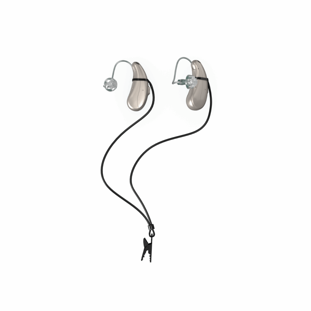 Clip Ακουστικών Βαρηκοΐας αμφίπλευρο μαύρο